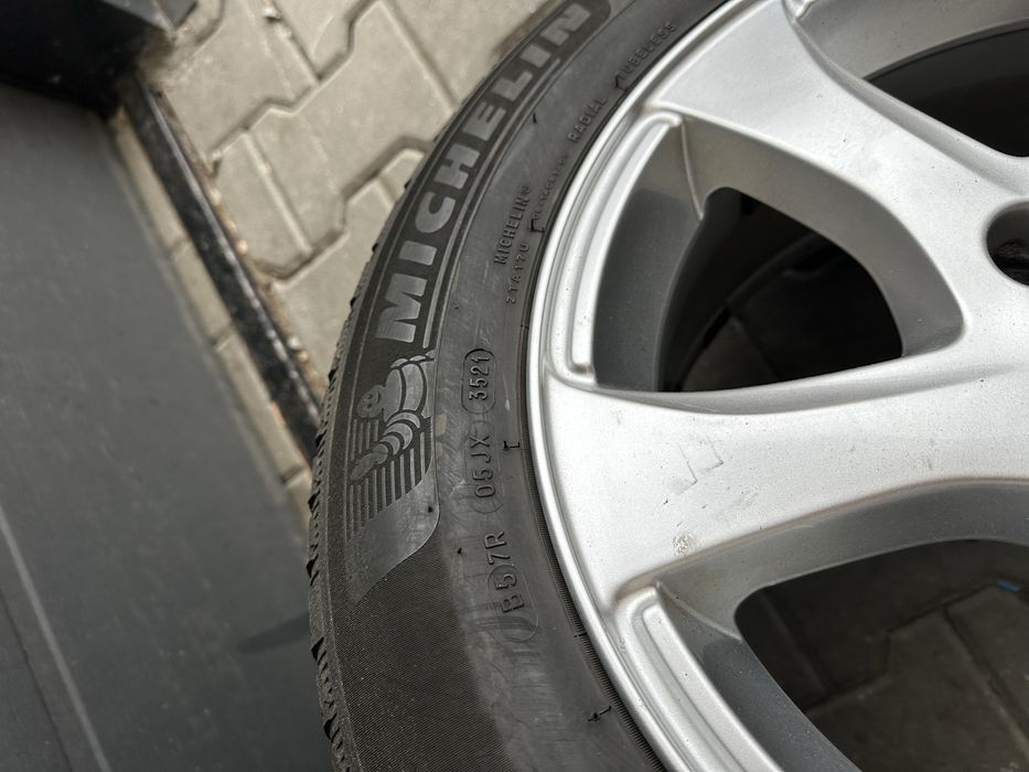 Roti aliaj originale Volvo V60 S60 205/60R16 Michelin