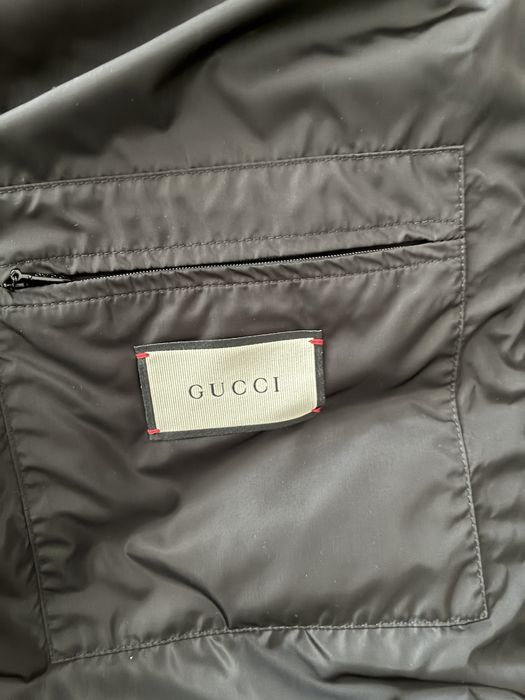 Пуховик куртка ниже колен Gucci