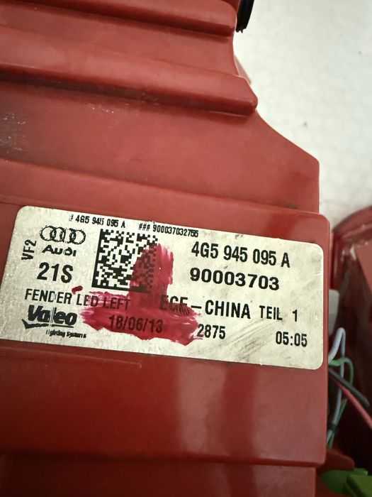 Стопове стоп Audi A6 C7 седан Ауди А6 Ц7 Европейски