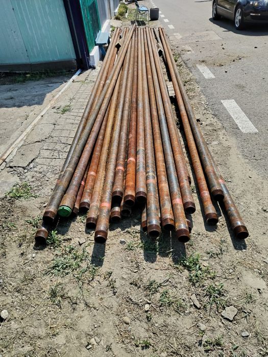 Vând țeavă tubing cu mufa si filet
