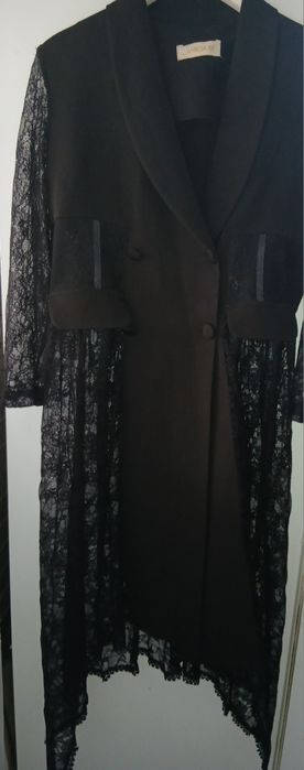 Дамско официално сако с дантела