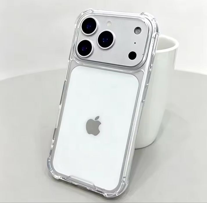 Iphone 11/12/13/14/15/16/17/18 PRO MAX AIR PLUS Husa Silc Bumper Anti Soc
