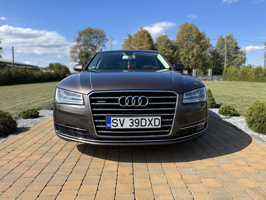 Audi a8 d4 3.0 d  2015 incalzire masaj ventilatie design selection perdelute