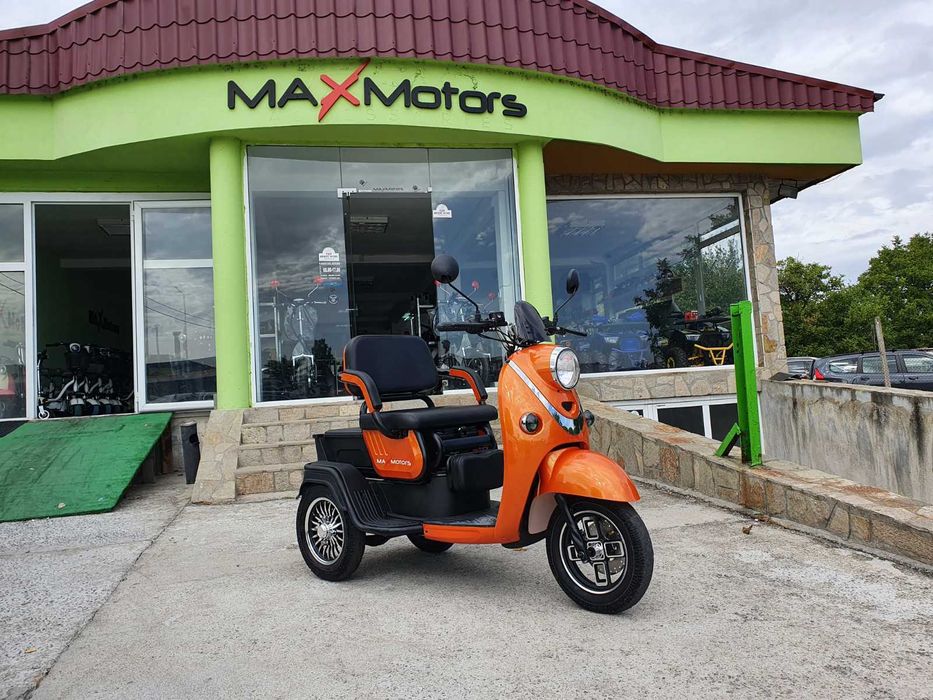 Уникална Триместна Триколка MaxMotors X2