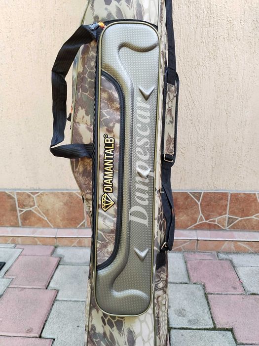 Geanta ( HUSA ) lansete DIAMANT semirigida 4 compartimente 150 cm