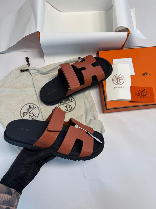 *PREMIUM* Papuci Hermès , Full Box, Mărimi 35/41 , 100% Piele Naturală
