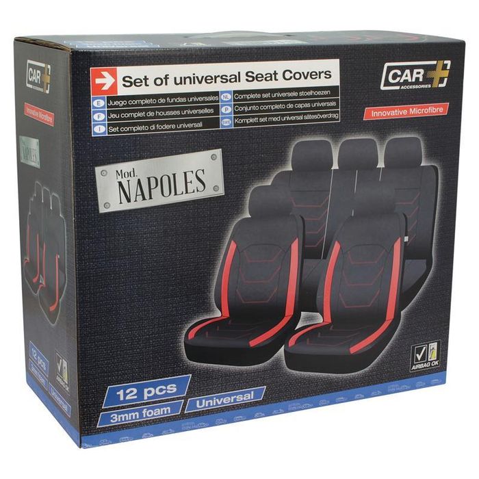 калъфки за седалки авто тапицерия napoles 12 части sumex ...
