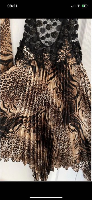 Rochie eleganta animal print