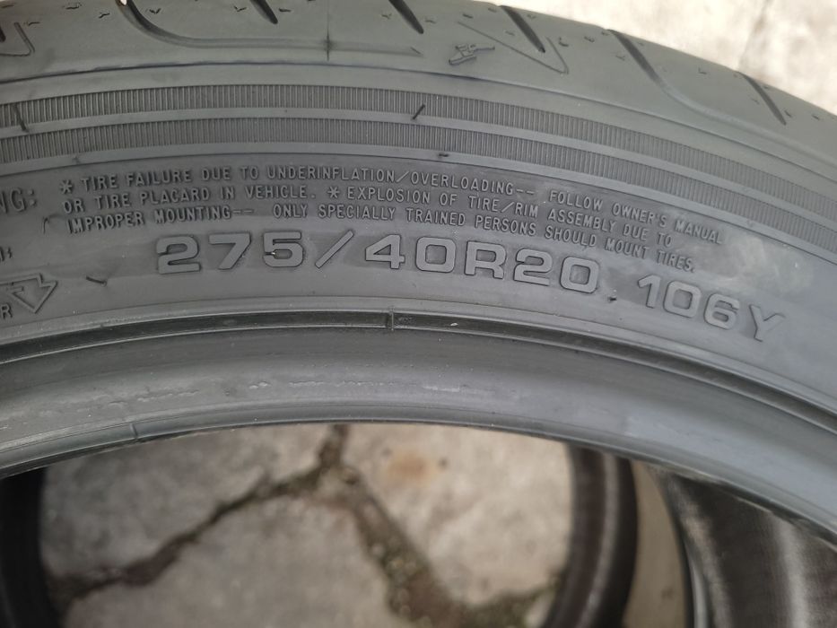 275 40 20 O BUCATA Anvelopa de vară  Goodyear Eagle F1