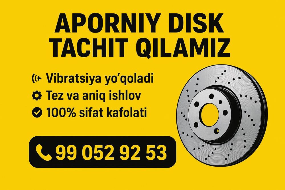 Aporniy charxlash xizmati (tekislash , tachit , silliqlash)