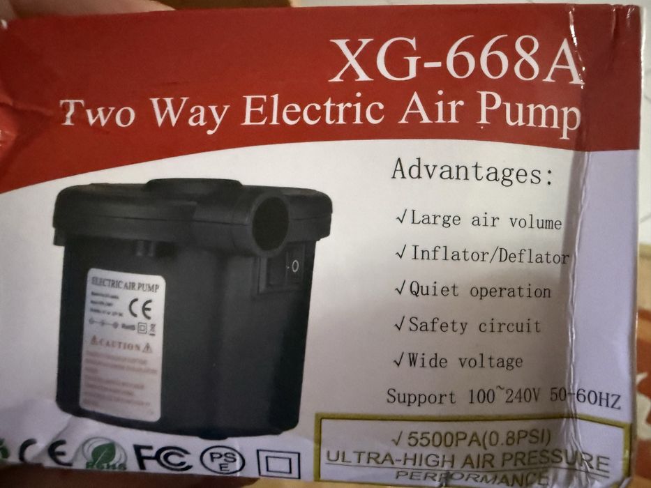 Pompa de aer electrica umfla piscine, saltele etc!