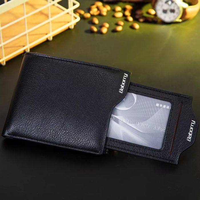 Стилен мъжки портфейл с RFID защита