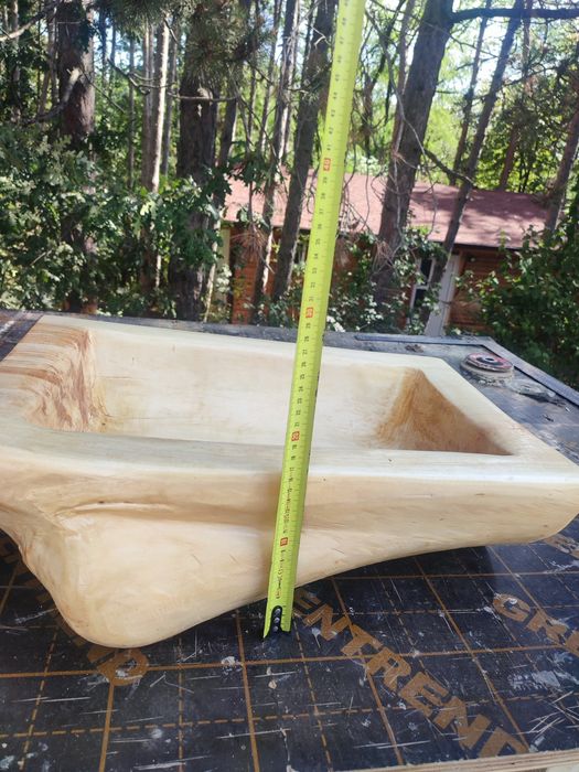 Мивки от естествено дърво