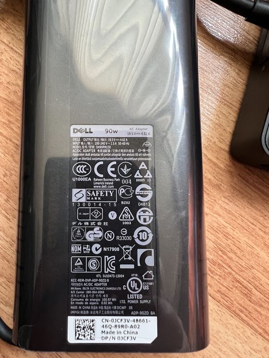 Док станция Dell K17A Type C + захранване Dell 90W