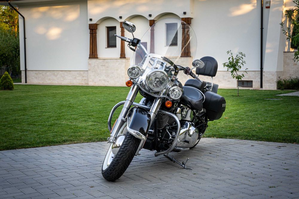 Harley Davidson Softail Deluxe, 2008, 7400km, unic proprietar