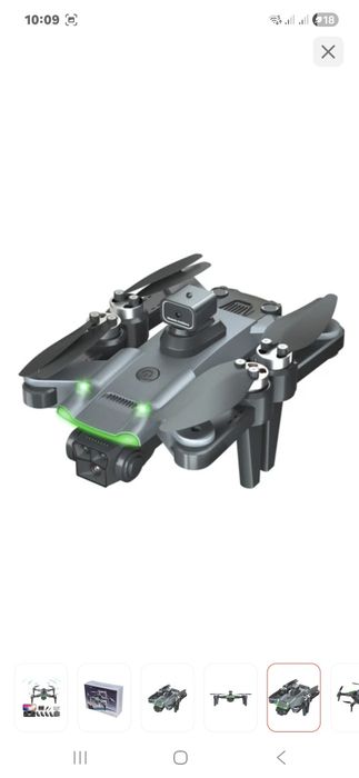 Дрон QAZ FLY GM166 GPS черный