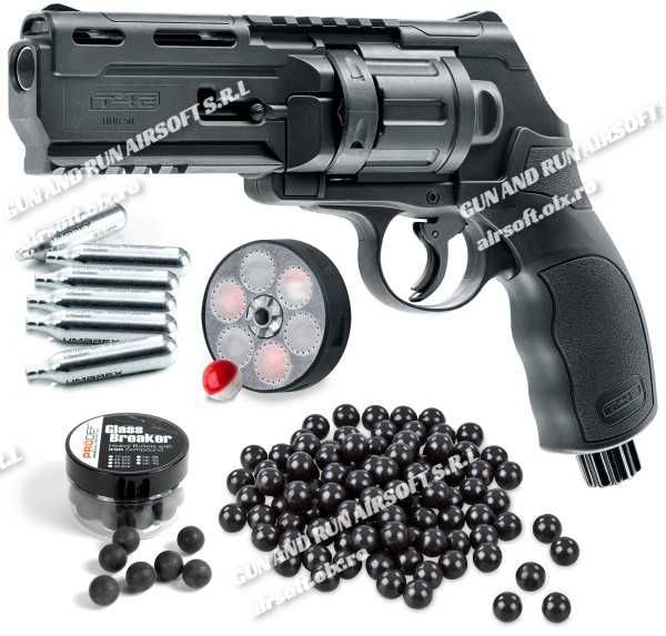 [Pistol 25 Jouli] PUTERNIC Airsoft + Bile Cauciuc Cu Aer Comprimat Gaz