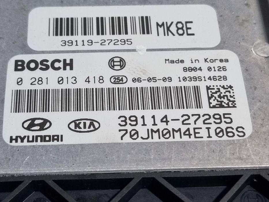Calculator motor Hyundai Tucson 2.0 D 2006 - 2010 113CP Manuala D4EA Euro3 (1477) Diesel ...