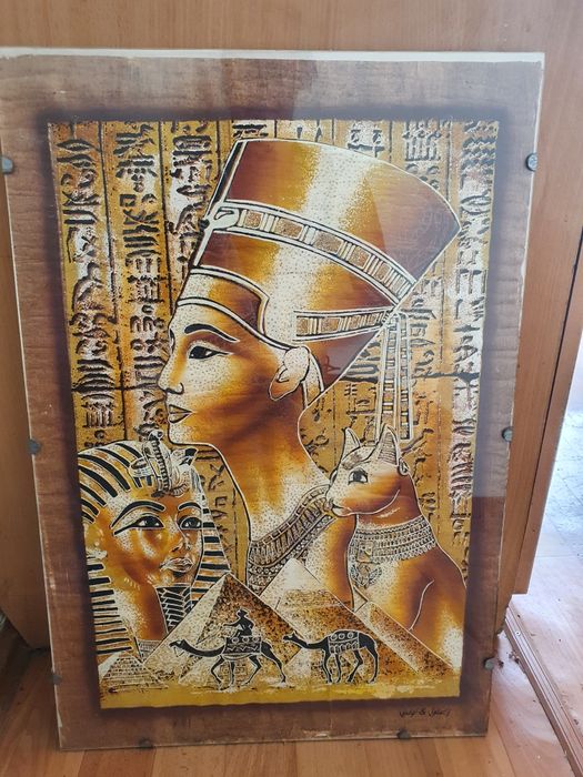 Картина папирус из Египта