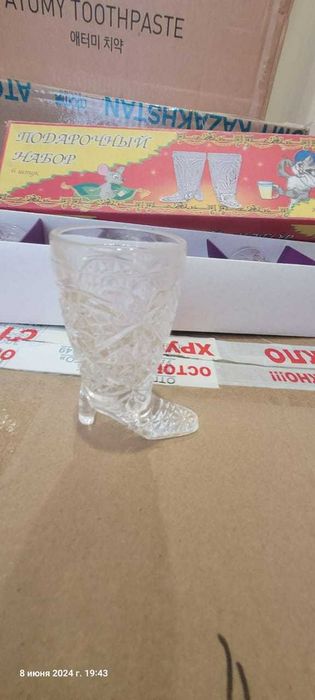 Продам Фужеры хрусталь