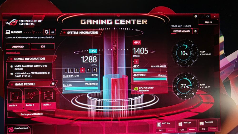 Asus ROG Strix Scar Edition GL703G