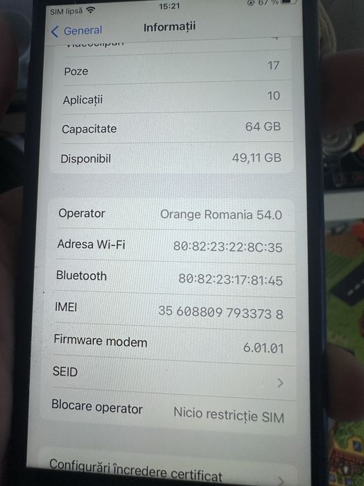 Iphone 8 64gb perfect functional