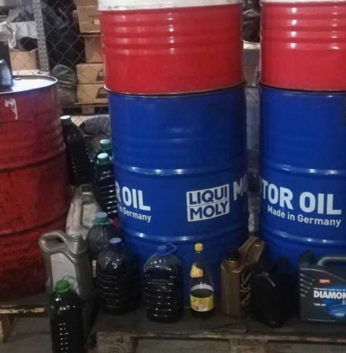 отработка масло моторное