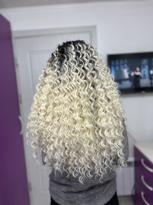 Extensii afro / Crochet afro
