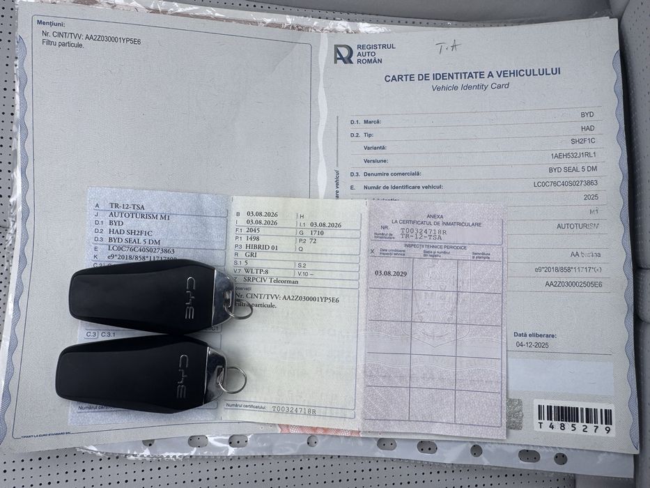 BYD Seal 5 DM 1.5 Plug in hybrid 2026 avariat