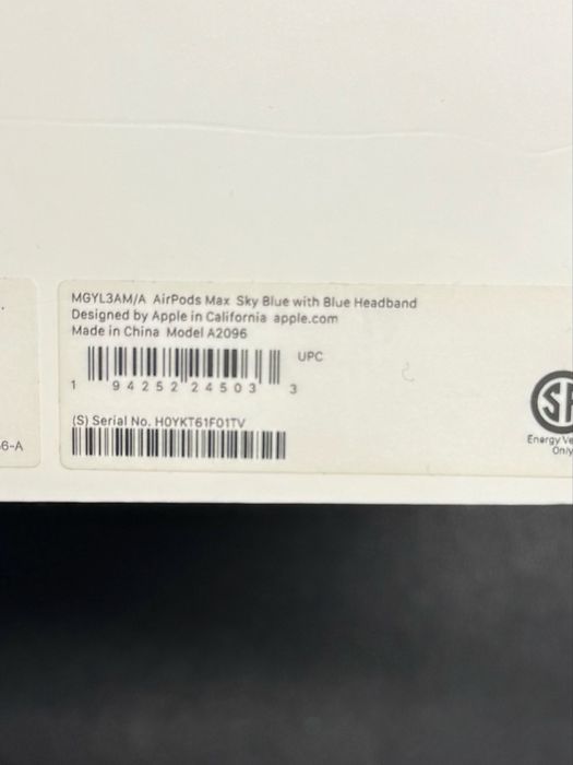 AirPods Max Голубые