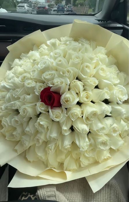 Buchet trandafiri naturali