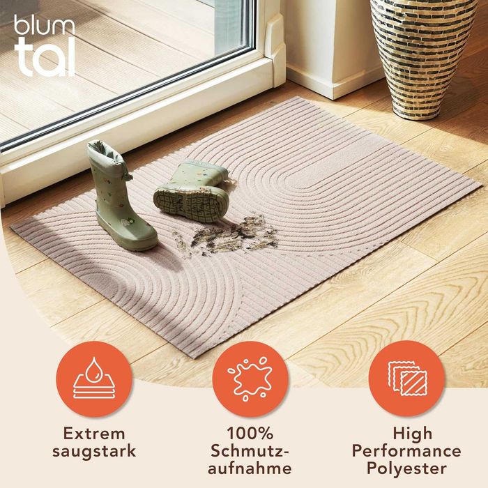 Изтривалка за врата Blumtal 60 x 90 см - Неплъзгаща се
