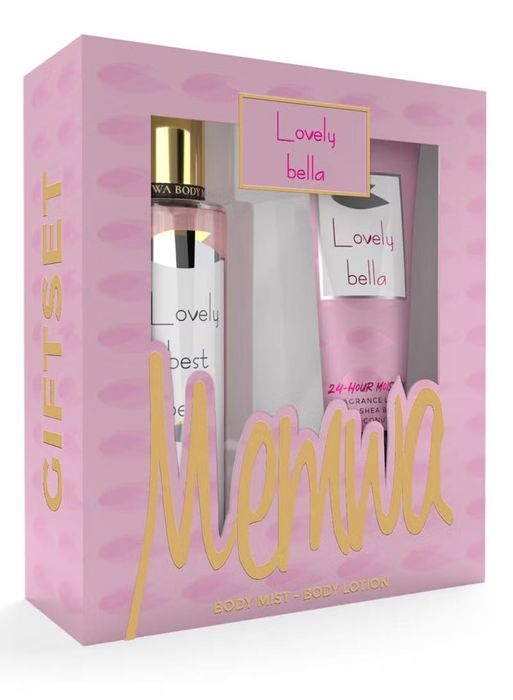 ПОДАРЪЧЕН КОМПЛЕКТ Memwa Giftset Lovely Bella 250ml + Body Lotion 236ml