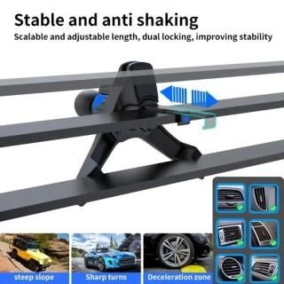 Магнитна стойка за телефон 15W с безжично зареждане за автомобил №3624