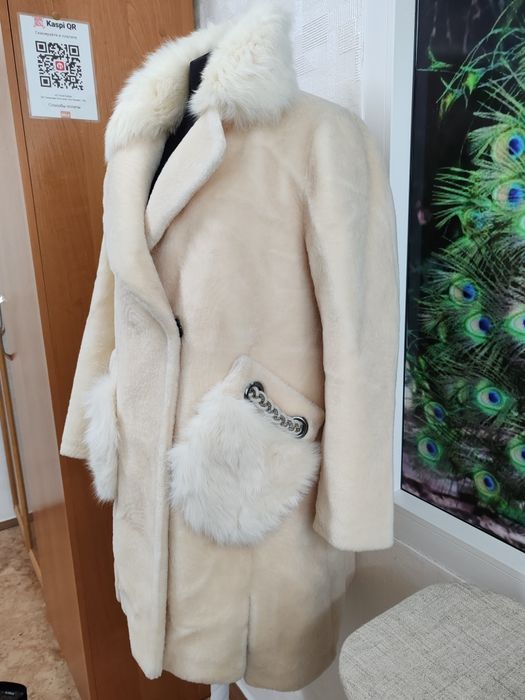 Шуба под стриженый мутон.