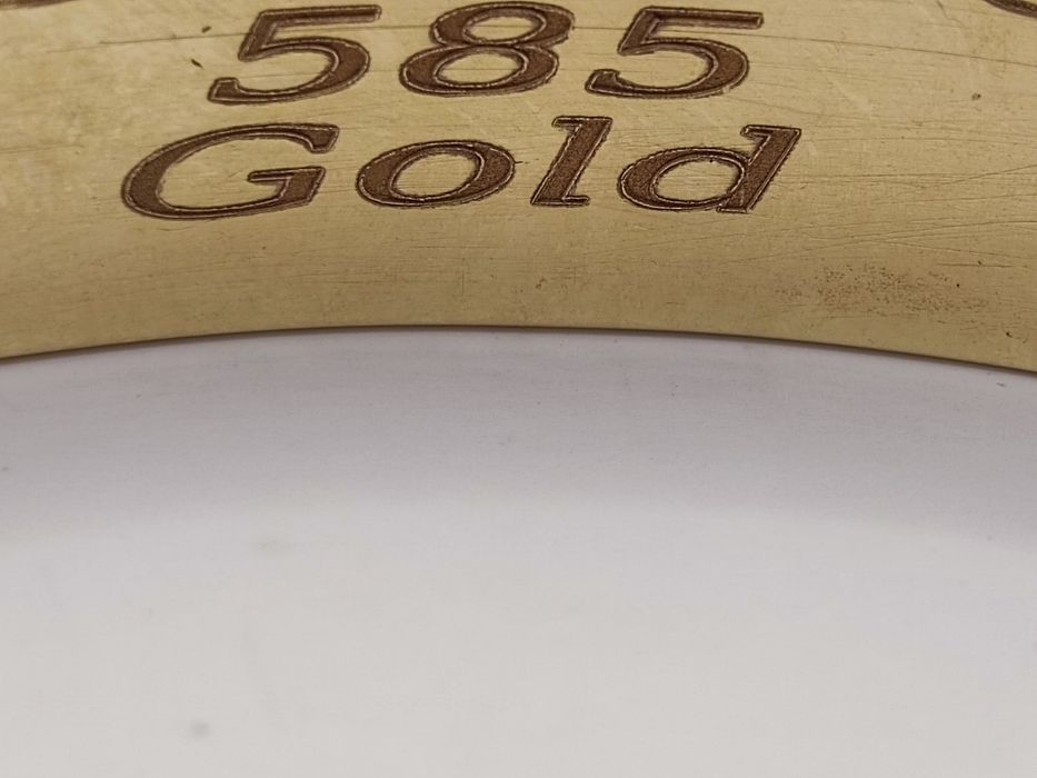 Масивна златна гривна 46.33 гр. 14к проба 585