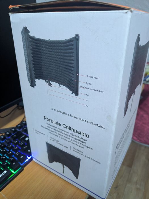 Акустический экран для микрофона