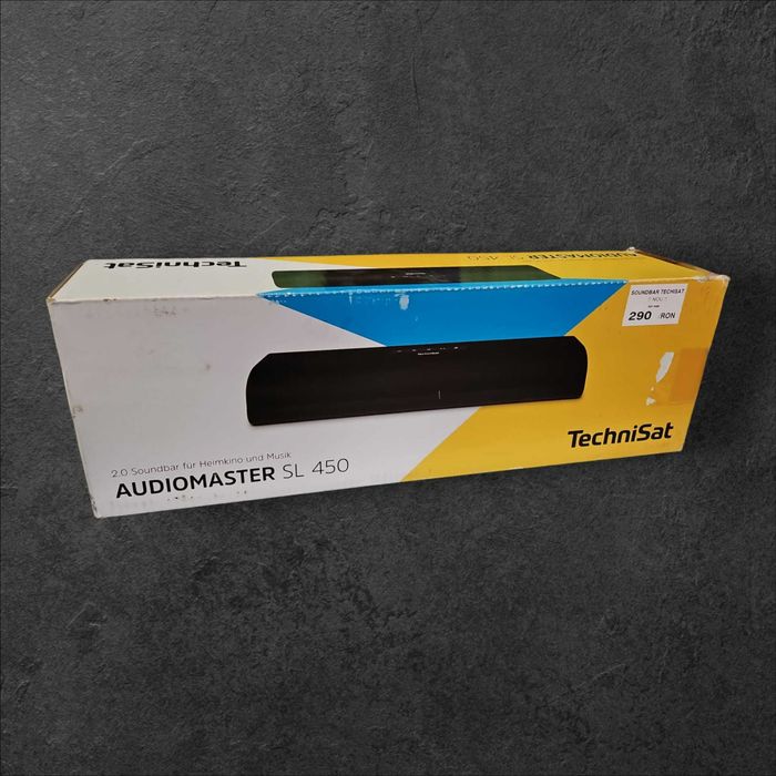 [6598] Soundbar Technisat AudioMaster SL 450 NOU / Amanet Tulcea