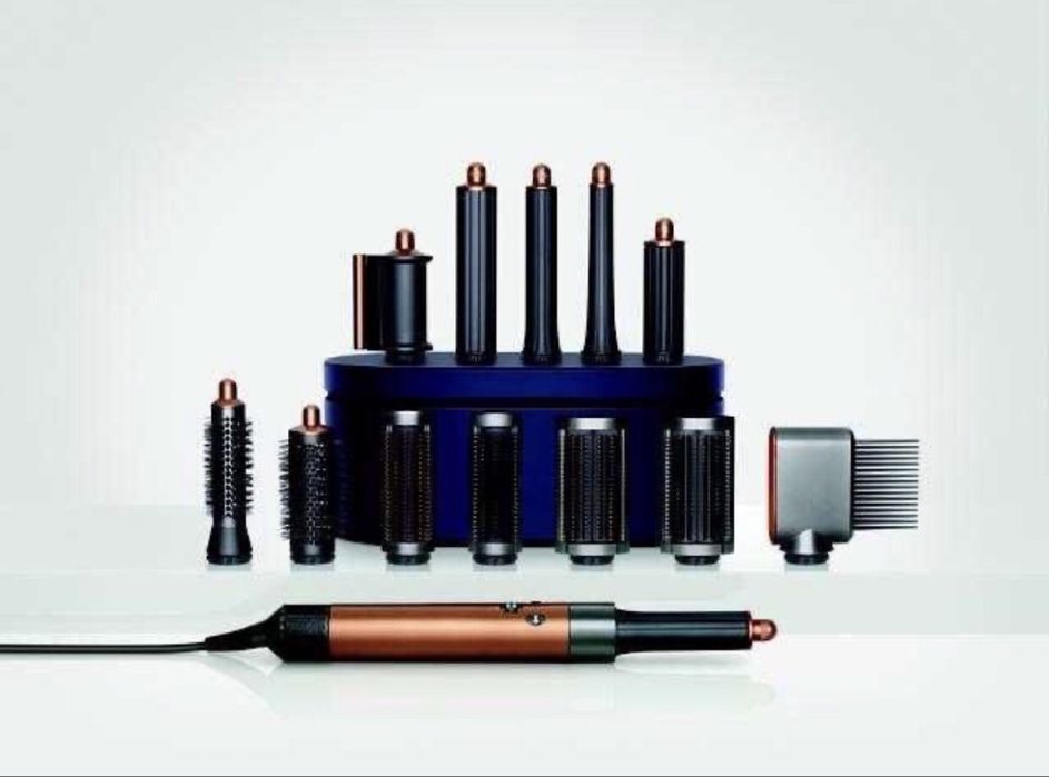 Мультистайлер Dyson Airwrap Complete Long Blue/Red Orange