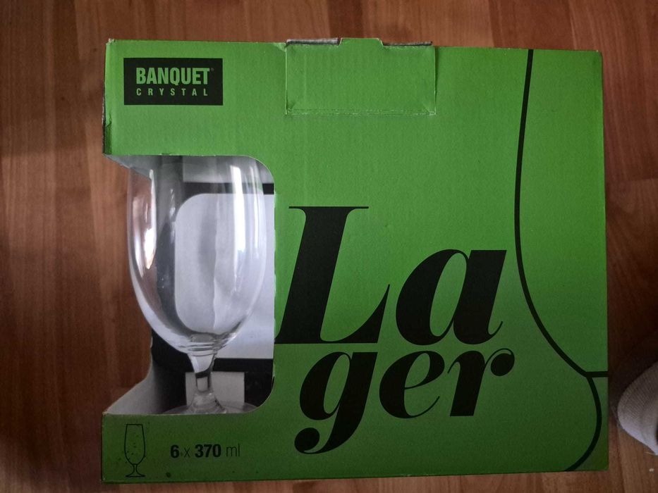 Set de 6 pahare Banquet Crystal (370 ml)