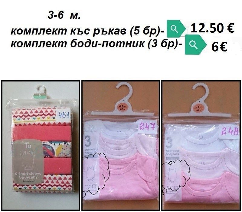 Бодита с къс ръкав