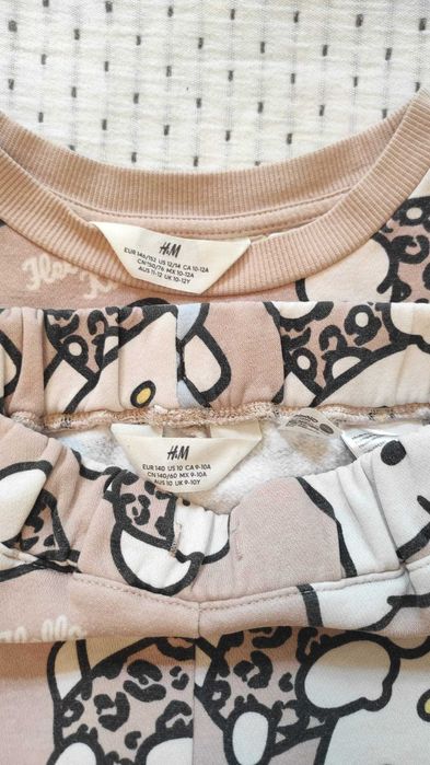 Compleu trening H&M HELLO KITTY, fete, 140-146 cm
