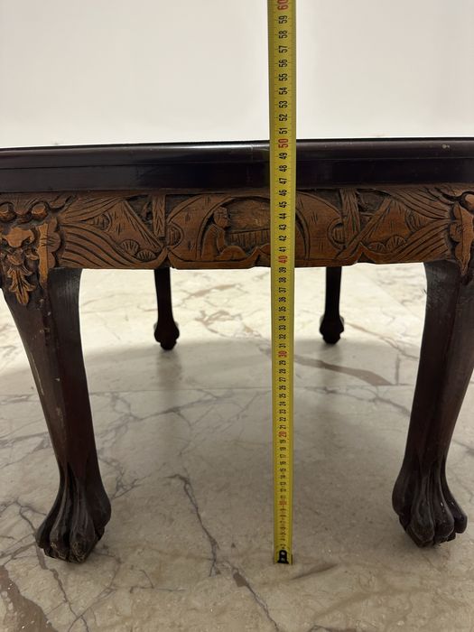 Холна маса - дърворезба