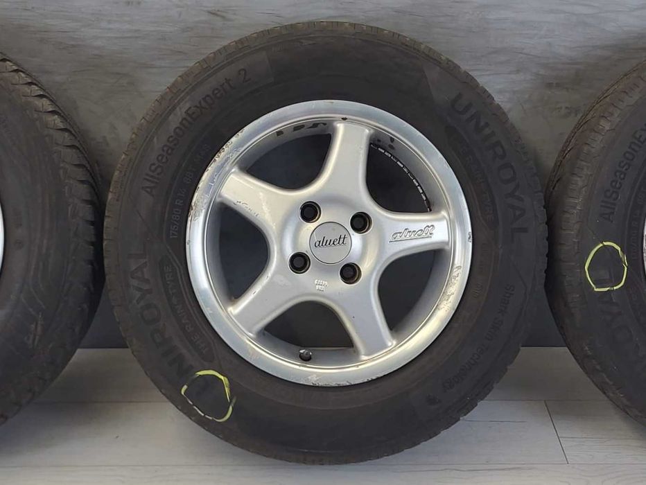 Roti/Jante Dacia 4x100 175/80 R14 Logan I, Sandero; Opel Astra, Corsa, Vectra; VW Polo, Vento