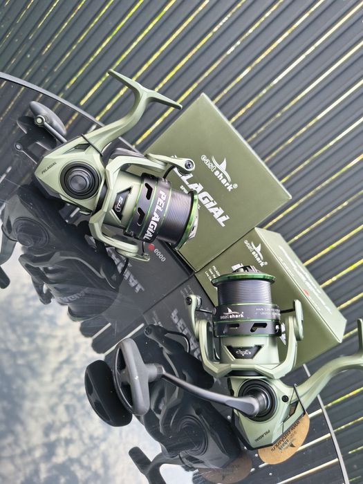 Set 2 Mulinete FL Feeder Eastshark 6000 5+1 Rulmenti New 2025