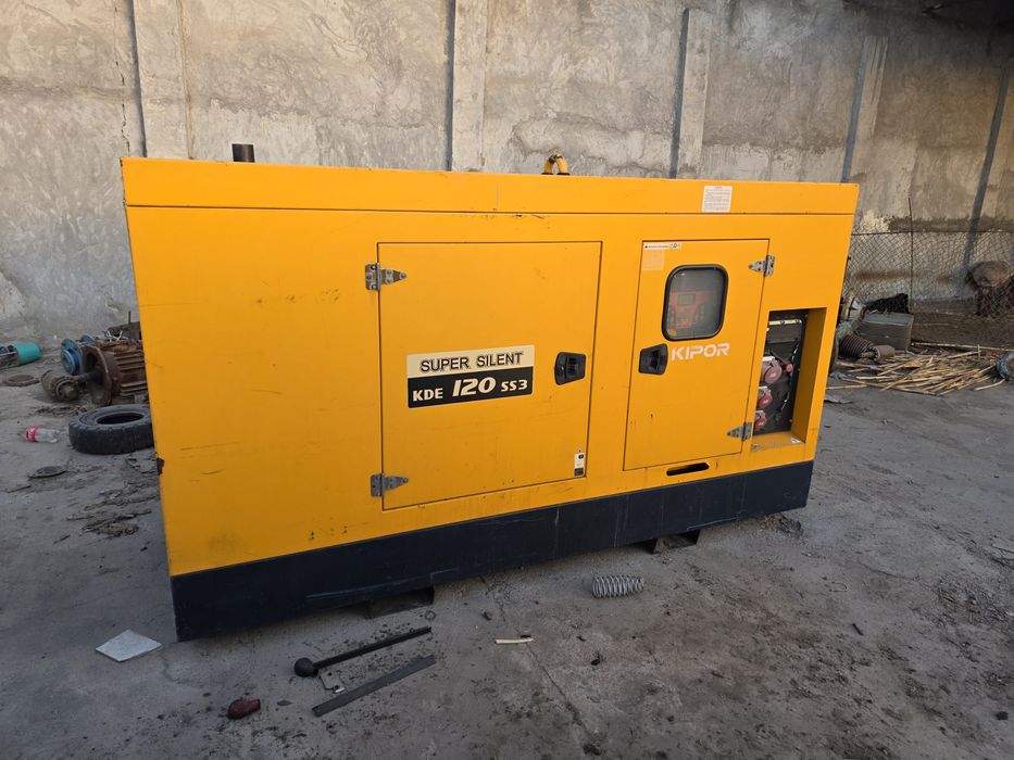 KIPOR Generator KDE 120SS. 3 faz Срочни Сотилад,