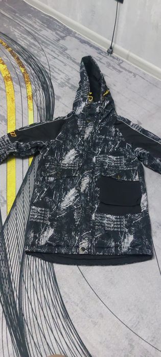 Куртка осеняя удлиненная