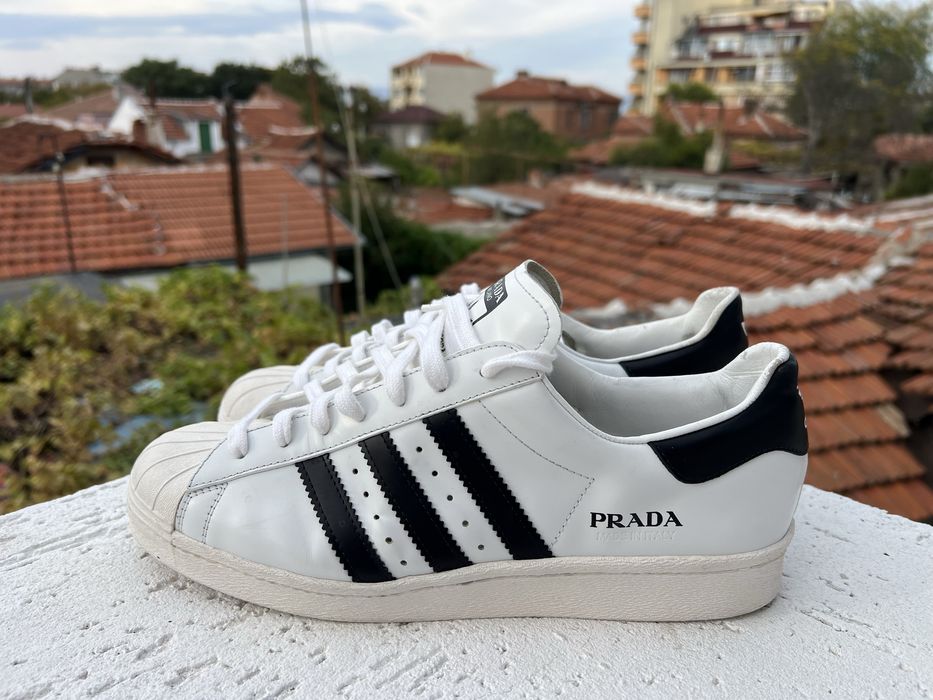 Adidas Prada 44 2/3 SuperStar Made in Italy