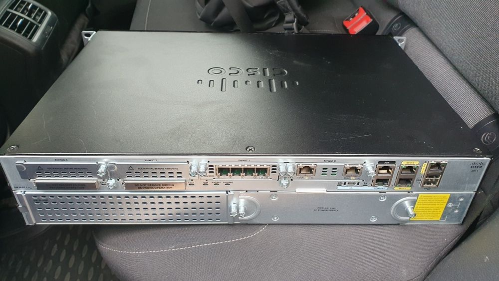 Маршрутизатор Cisco 2900, модель 2911 K9