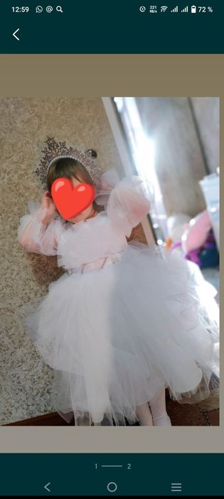 Продам платье на девочку